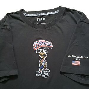 FIFA Classics USA 1994 Mascot Sz Large Mens Embroidered T-Shirt Soccer Football